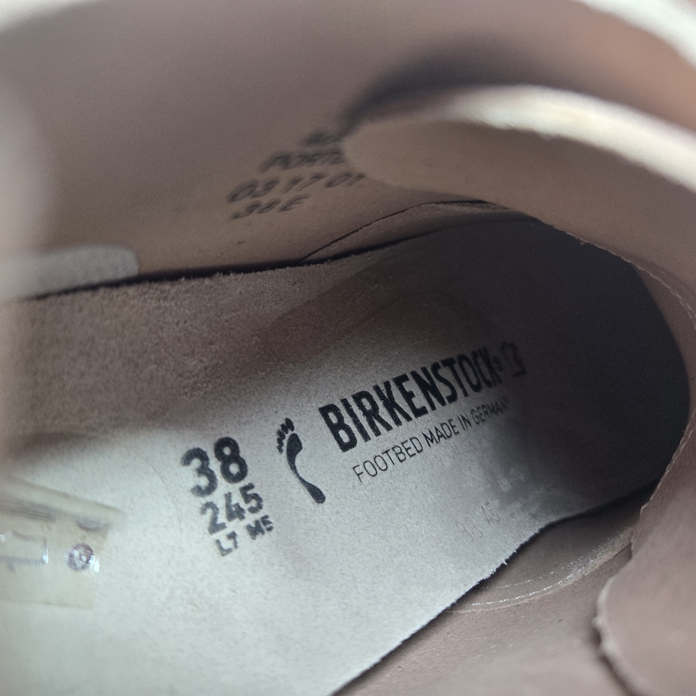 Birkenstock Women's Dundee Plus Rose Pink Suede Shoes Size EU 38 Narrow US 7-7.5 - Picture 9 of 10